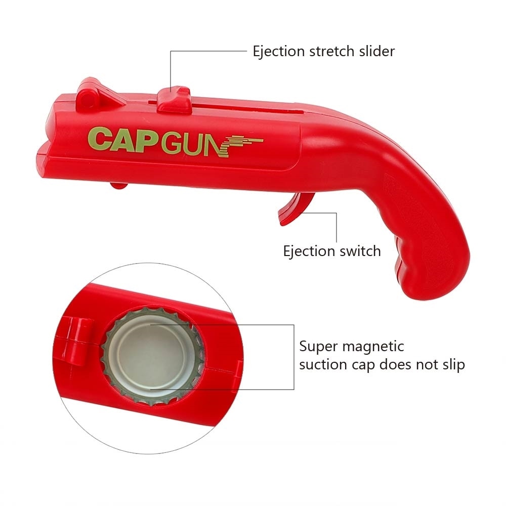 Cap Gun Bottle Opener